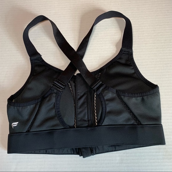 Small Fabletics black high impact sports bra - Picture 2 of 14